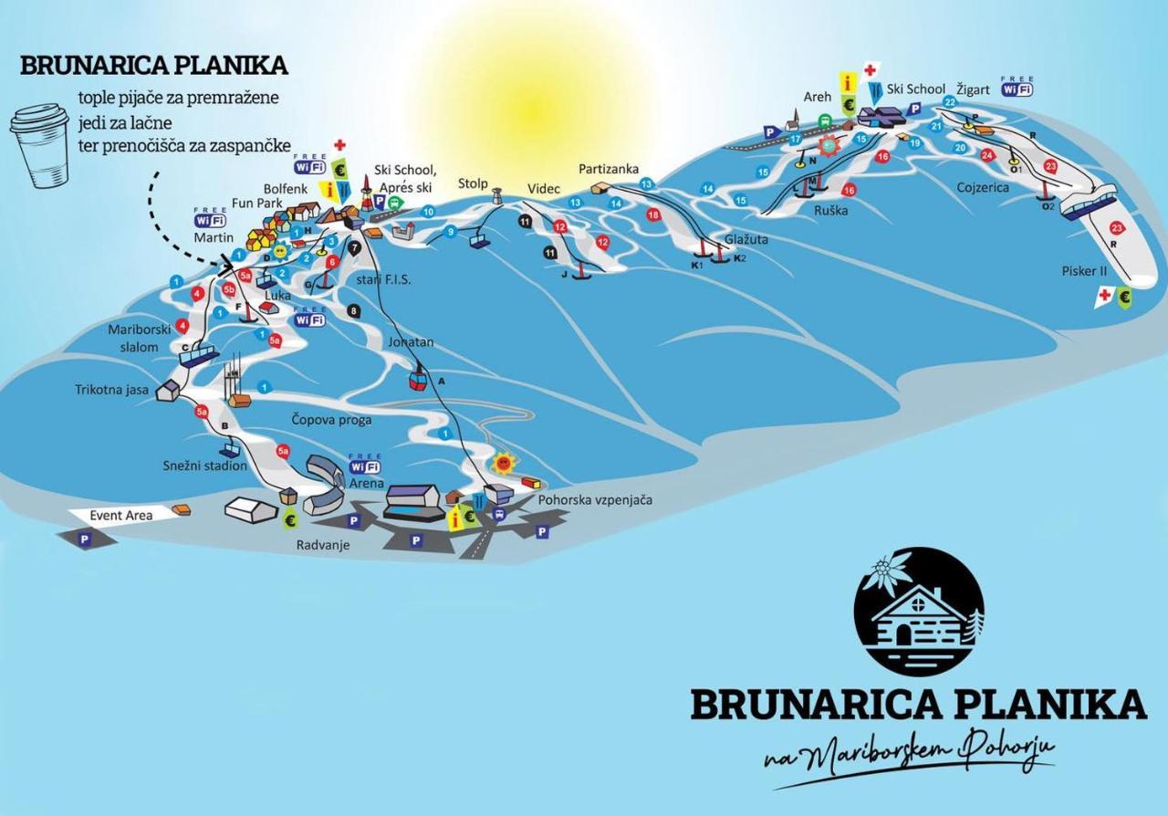Brunarica Planika Mtb Point Maribor Ngoại thất bức ảnh